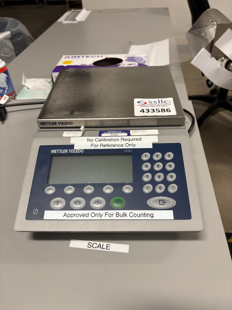 Image of Mettler Toledo ICS4x5-1 Digital Scale
